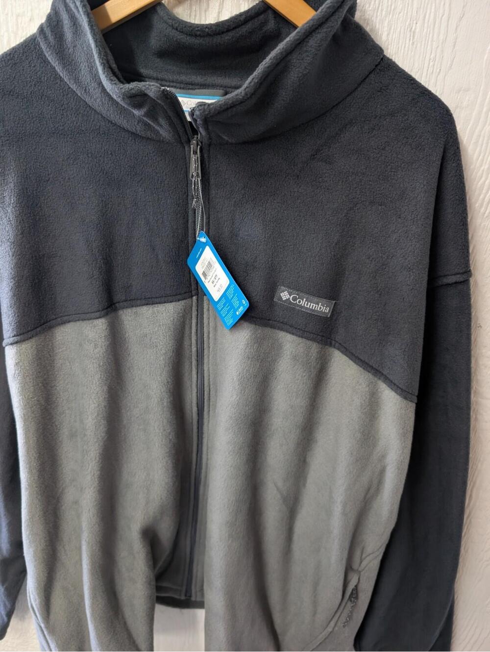 NWT Columbia Steens Mountain 2.0 Full Zip Fleece Jacket Men's Size 6X - Picture 2 of 7